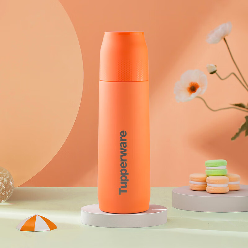 特百惠(tupperware)保温杯520ml大容量真空保温瓶煮粥防漏便携 520ml