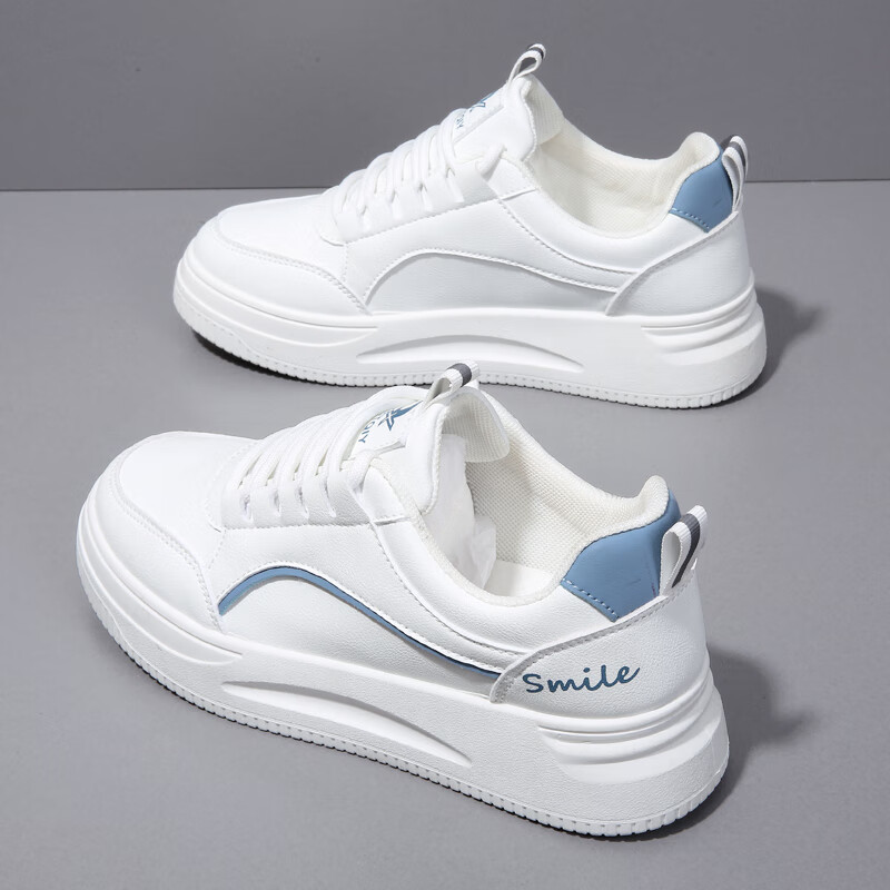 361°女童鞋運動鞋春秋夏季學(xué)生板鞋低幫小白鞋百搭中大童網(wǎng)面透氣 F08 白蘭(單鞋) 40