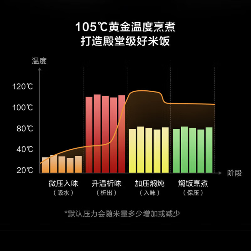 松下（Panasonic）电压力锅电饭煲大容量IH电磁加热电压力煲PE502智能多功能可预约高压锅 【5L银色SR-PE502-S无水料理】 5L