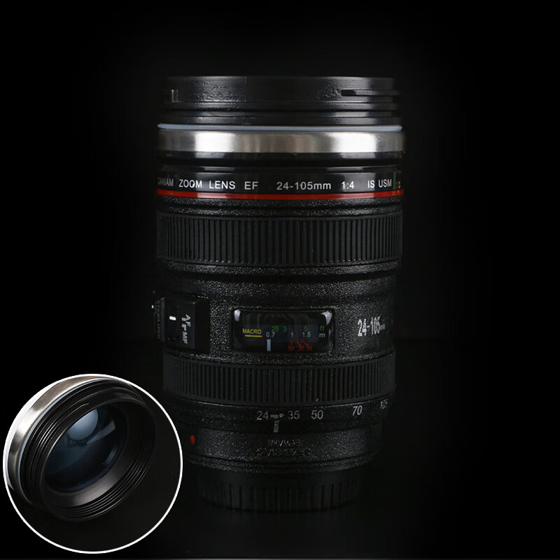 溥畔摄像头水杯稀奇古怪摄像相机水杯男生日礼物创意搞怪女生单反杯子