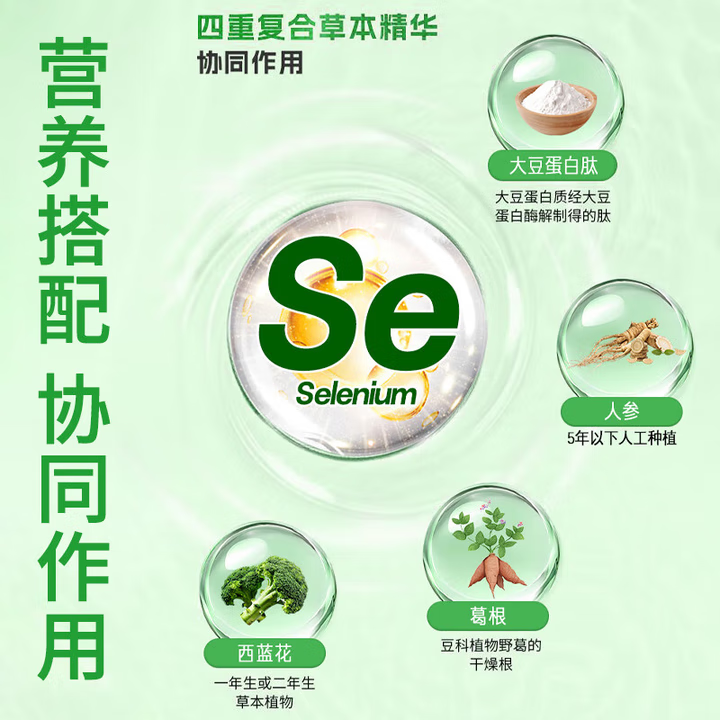 中国药材国药药材植物硒蛋白有机硒肽片硒元素特殊膳食片药店正品120片 5盒装