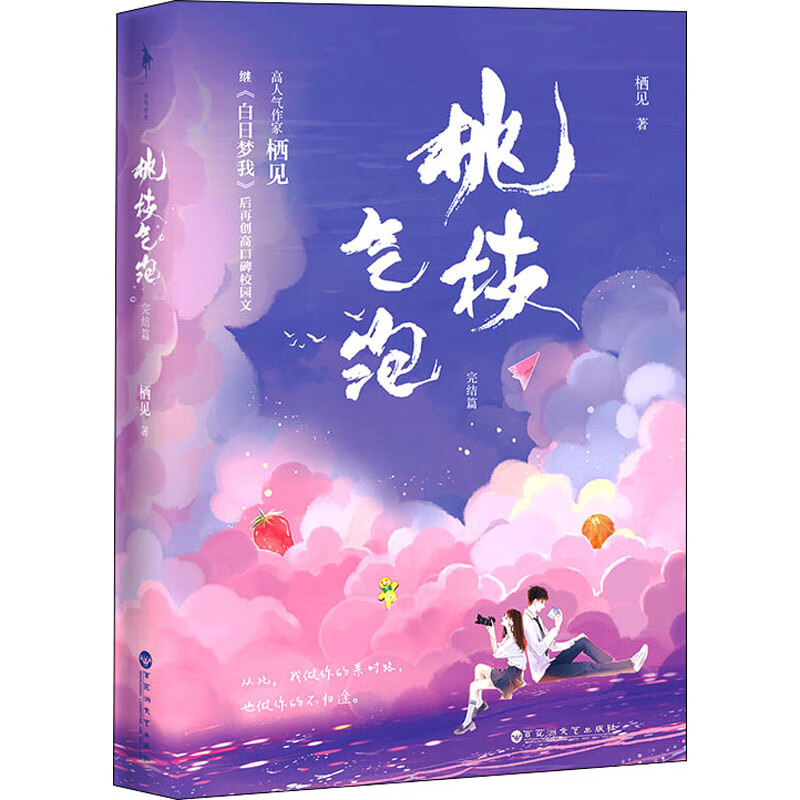 全新正版 桃枝气泡 完结篇 栖见 百花洲文艺出版社