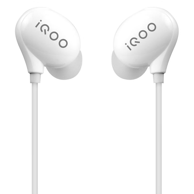 iQOO 入耳式耳机 Type-C 版 适用于vivo小米oppo华为荣耀三星 音乐耳机 高清音质一键线控带麦有线耳机