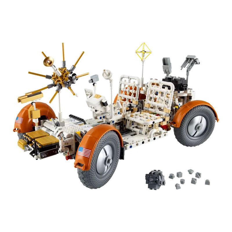 乐高 technic美国宇航局阿波罗月球探测车成人太空收藏品礼物42182