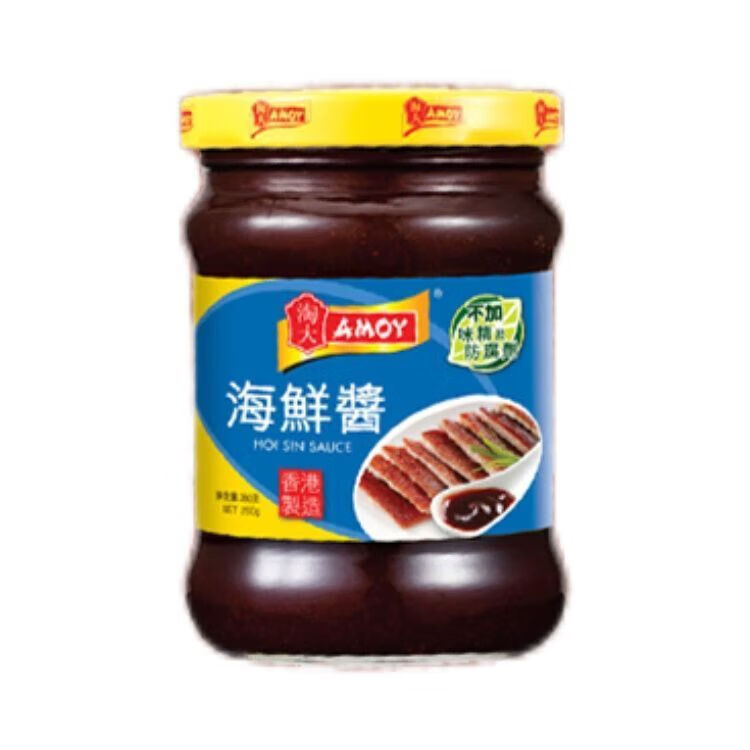 淘大香港進(jìn)口AMOY淘大海鮮醬260g無(wú)添加防腐劑海鮮專用醬罐裝即食 海鮮醬