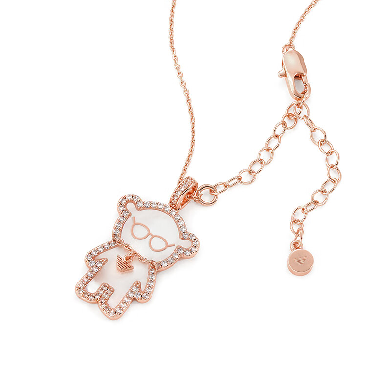 安普里奥·阿玛尼(emporio armani)[早春新品]小熊项链(大)可爱精致