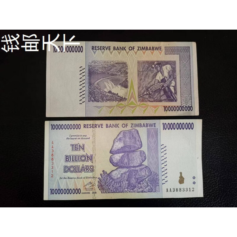 津巴布韦100亿大面额 万亿非洲外国钱币世界各国纸币外币