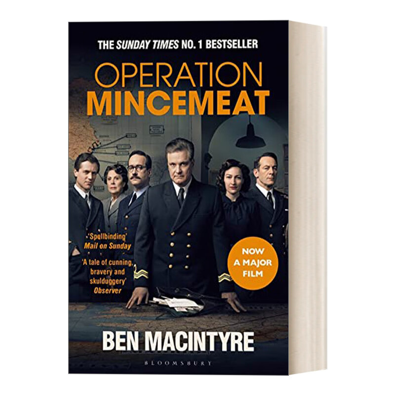 进口原版 operation mincemeat 绞肉行动 科林·费尔斯主演电影原著