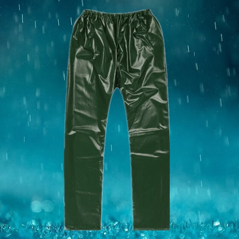 梦茜儿mexemina男女牛筋雨衣雨裤男女牛筋雨衣防水雨裤加厚海胶上衣
