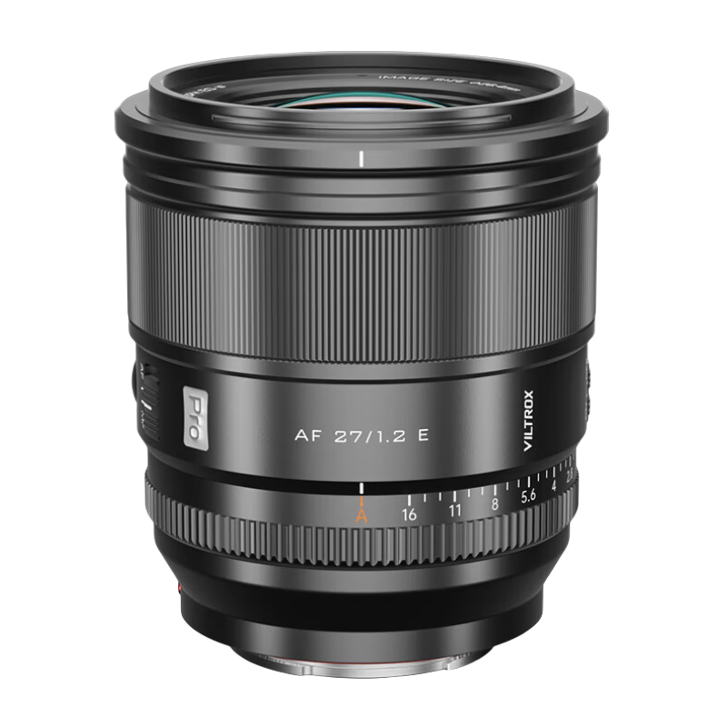 唯卓仕27mm F1.2 Pro大光圈镜头适用于X/E/Z卡口微单相机人像摄影定焦镜头自动对焦 AF 27/1.2 Pro E