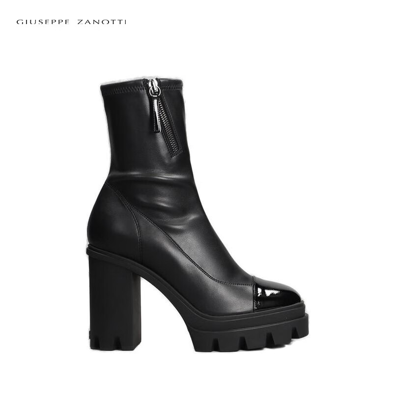 朱塞佩 萨诺第（Giuseppe Zanotti） 女士KOKEBI高跟踝靴 Black 20 | 37 IT