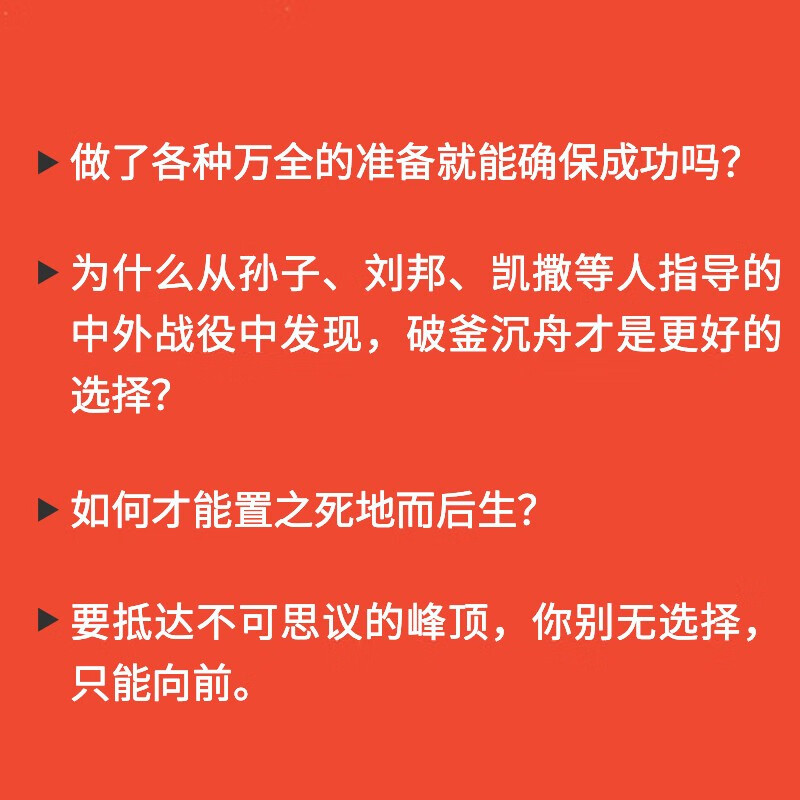 烧掉你的船：将焦虑转化为积极行动的9个策略（智元微库出品）详情图
