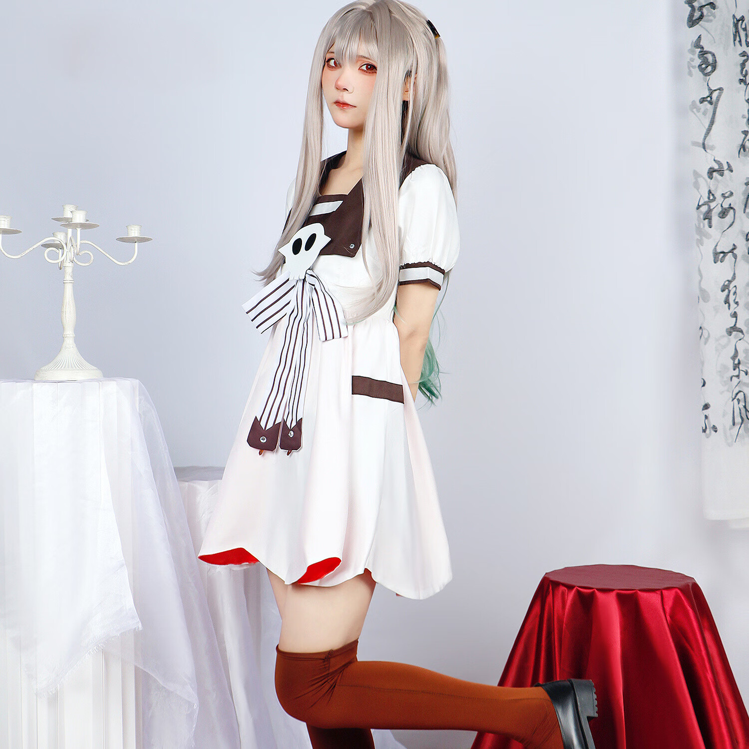 花子君八寻宁宁cos服游戏动漫cosplay衣服连衣裙 八寻宁宁服装 配饰