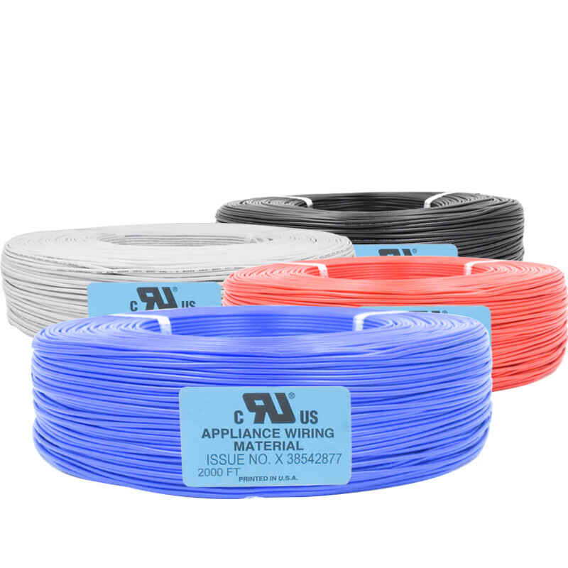 ul1672-1626awg环保双重绝缘电子线 ul1672-26awg/610米红色