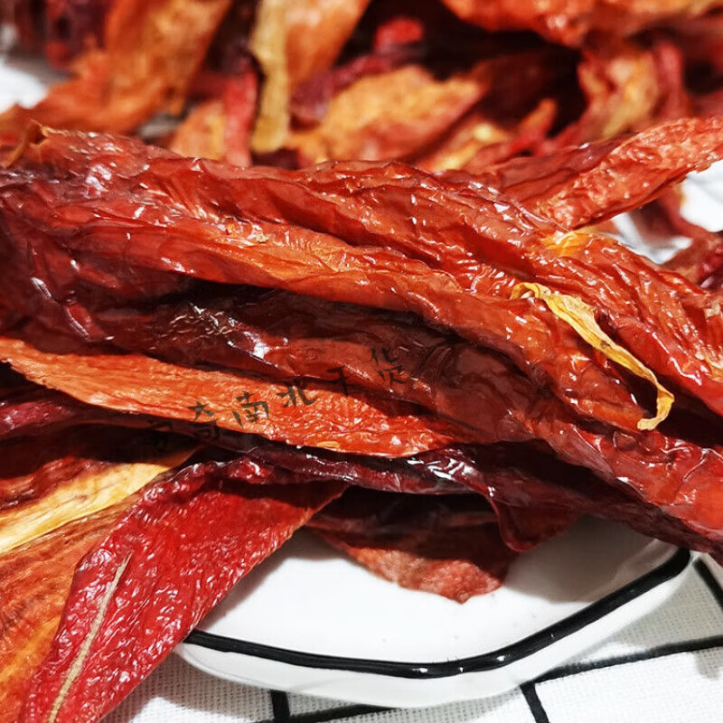 食怀内蒙古赤峰特产辣椒皮农家辣椒干红辣椒大红袍韩椒辣椒干批发干货