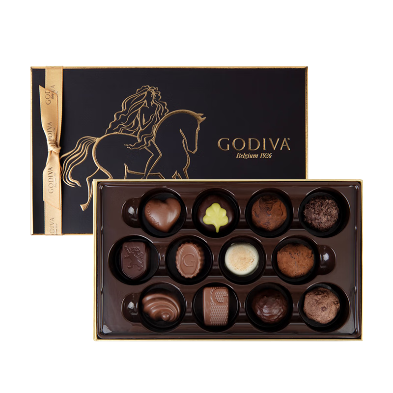 �����Godiva����¶�θ߶˾����ɿ������12��145g������ʳ �������� ������ 253Ԫ