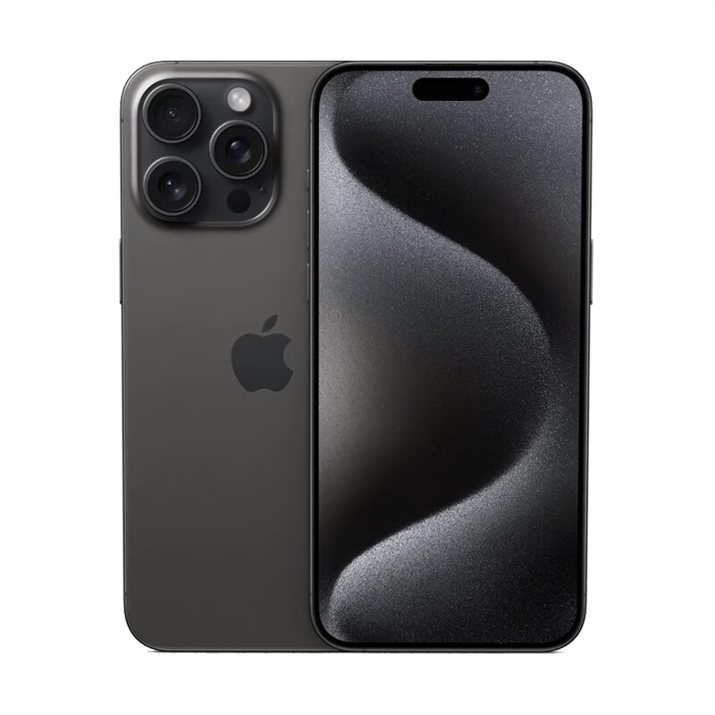 Apple苹果 iPhone 15 Pro Max全网通 资源版 双卡双待5G手机 黑色钛金属 256GB 原装未使用+店保一年