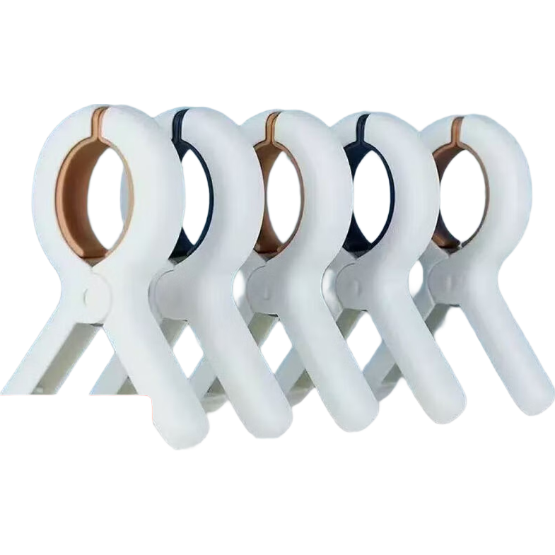 无痕夹摄影背景夹 晾衣夹晒被夹固定夹子 鱼嘴夹 木工a字夹 【无痕强抓力夹6个装】 1元(需领券)