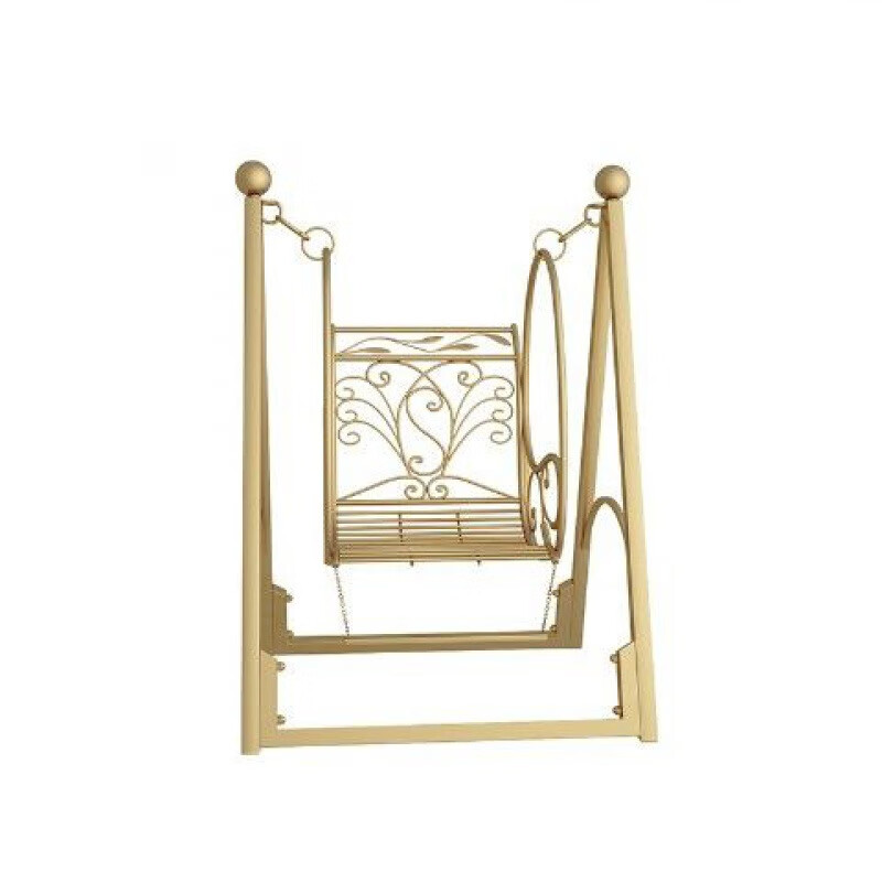 适用家用阳台摇椅北欧悬挂秋千椅室内房间儿童吊椅网红铁艺休闲椅