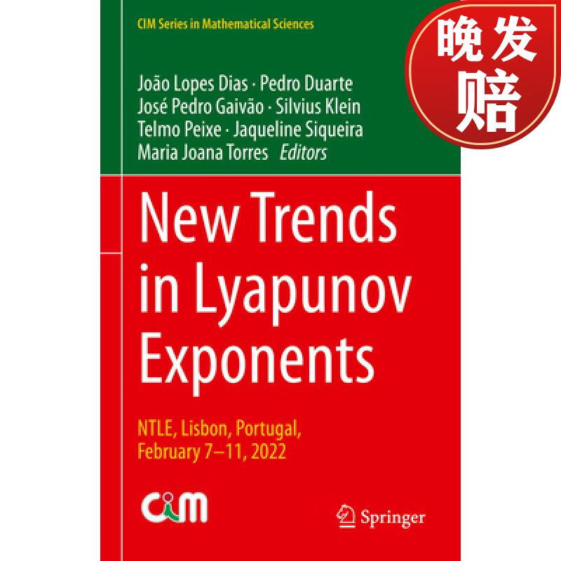 【4周达】new trends in lyapunov exponents: ntle, lisbon