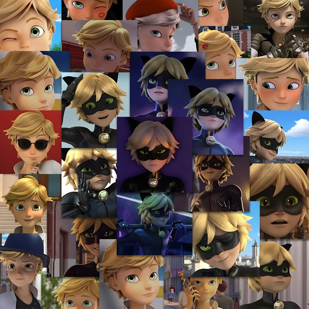 donow黑猫诺尔贴纸卡通动漫周边艾迪贴画装饰diy手账手机壳平板防水