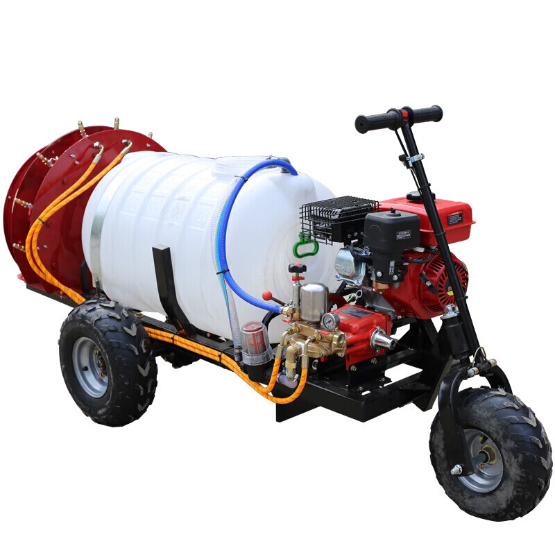 适之柴油打药机高压农用新式大型自走式汽油大功率电动果树喷药一体机