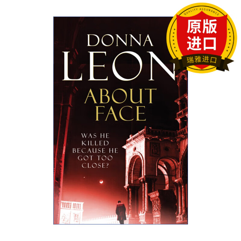 英文原版 about face 向后转 基多·布鲁内蒂探案系列 唐娜·莱昂