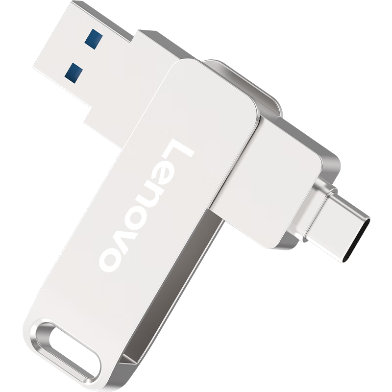 ���루Lenovo��64G �ֻ�U�� Type-C USB3.2 ˫�ӿ���ת���� �������� ����칫�ر� SS380ϵ����ɫ