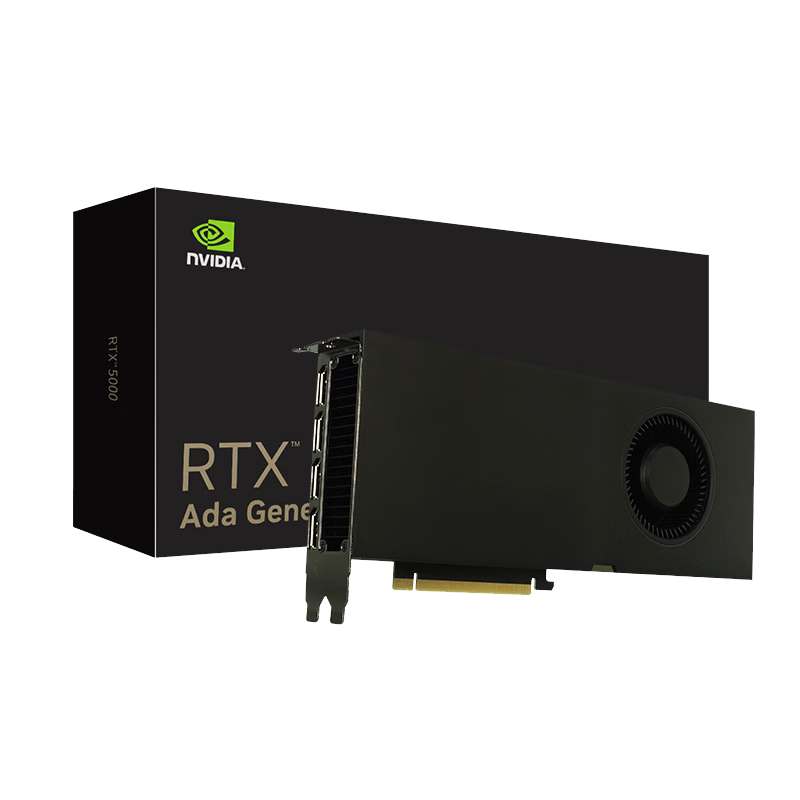 ��̨��LEADTEK��NVIDIA RTX 5000 Ada 32GB GDDR6 ECC  3D��ģ��Ⱦ ����ʽAI ���ӻ� רҵͼ���Կ� ��ҵ