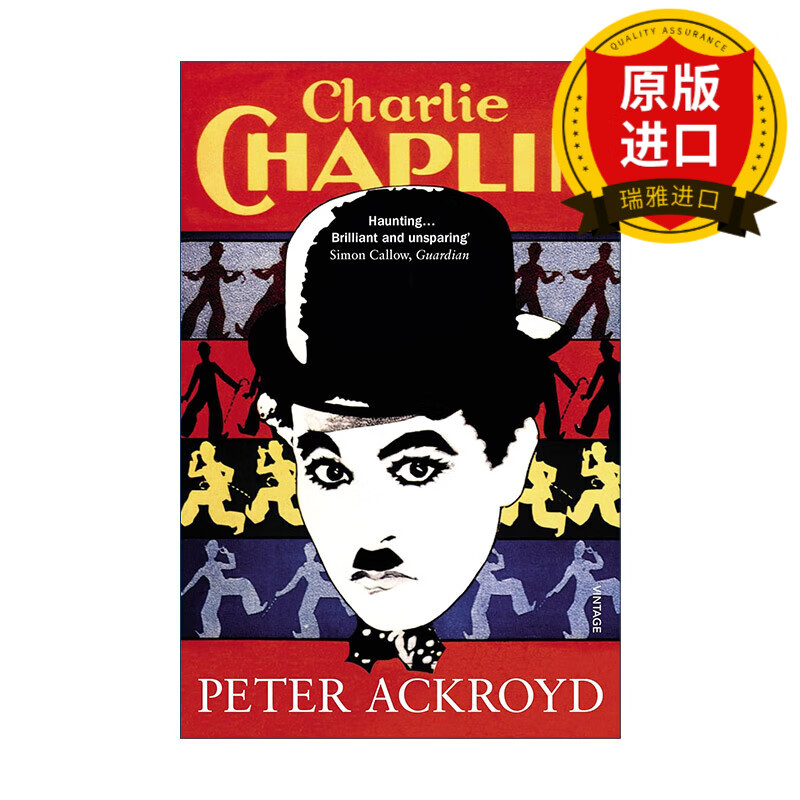 英文原版 charlie chaplin 查理·卓别林传 英国著名传记作家彼得