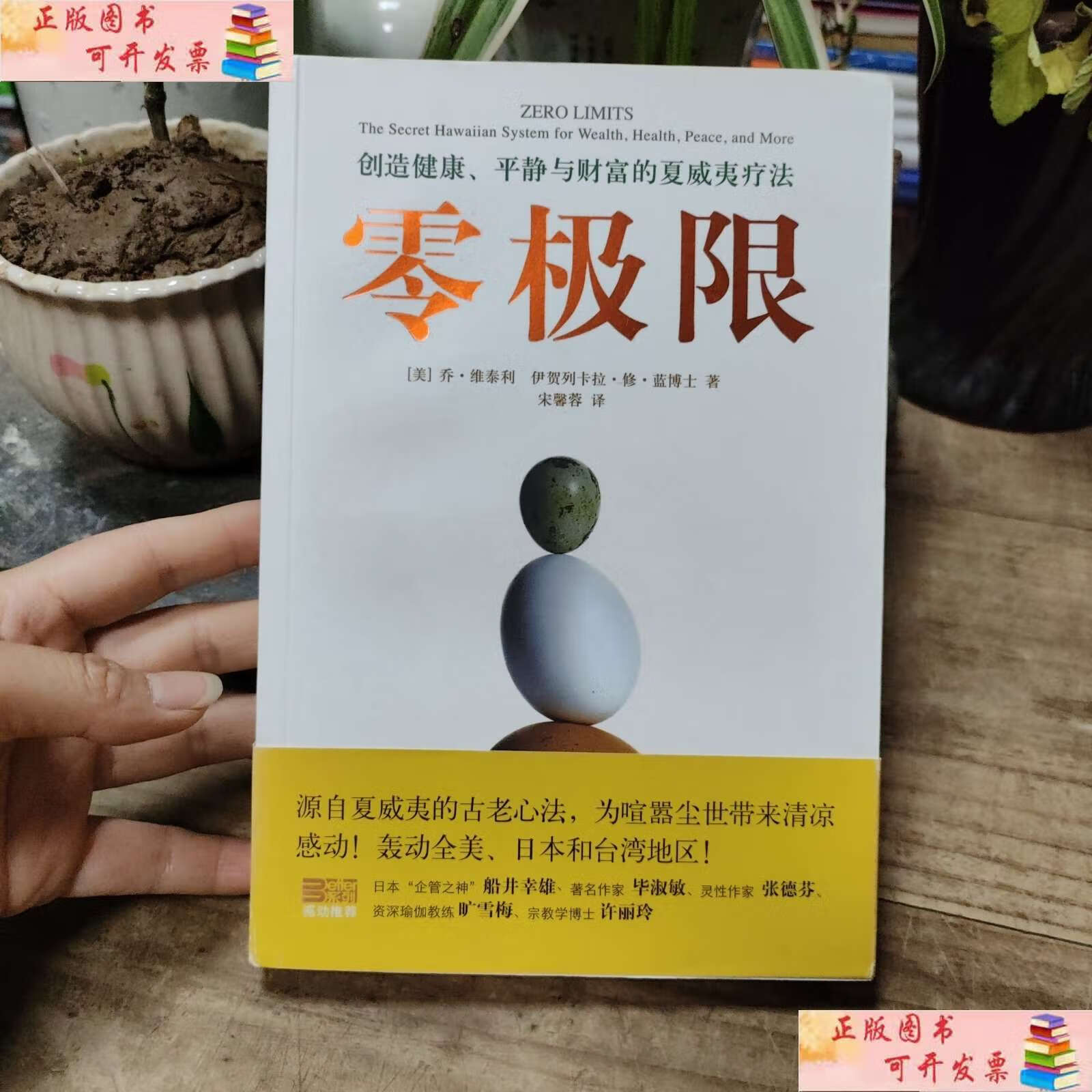 【二手书9成新】零极限:创造健康,平静与财富的夏威夷疗法 /维泰利