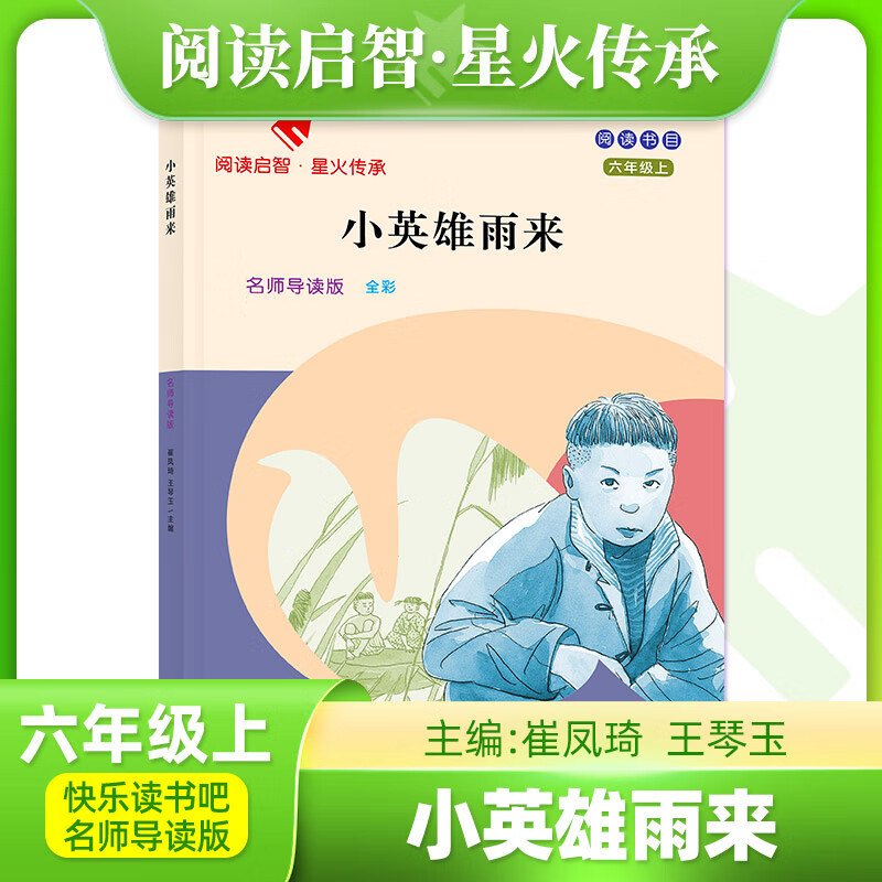 阅读启智 星火传承系列丛书 快乐读书吧名师导读版 崔凤琦 王琴玉主编
