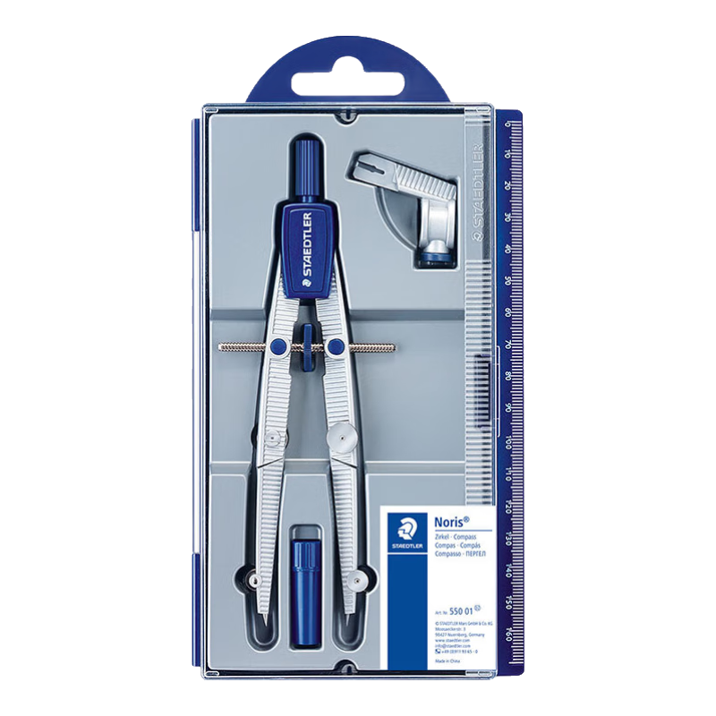 ʩ��¥��STAEDTLER���г�Բ�� ��׼���̻�ͼ������װ ������е��ͼѧ��������Ǧо�б�����Բ��550-01
