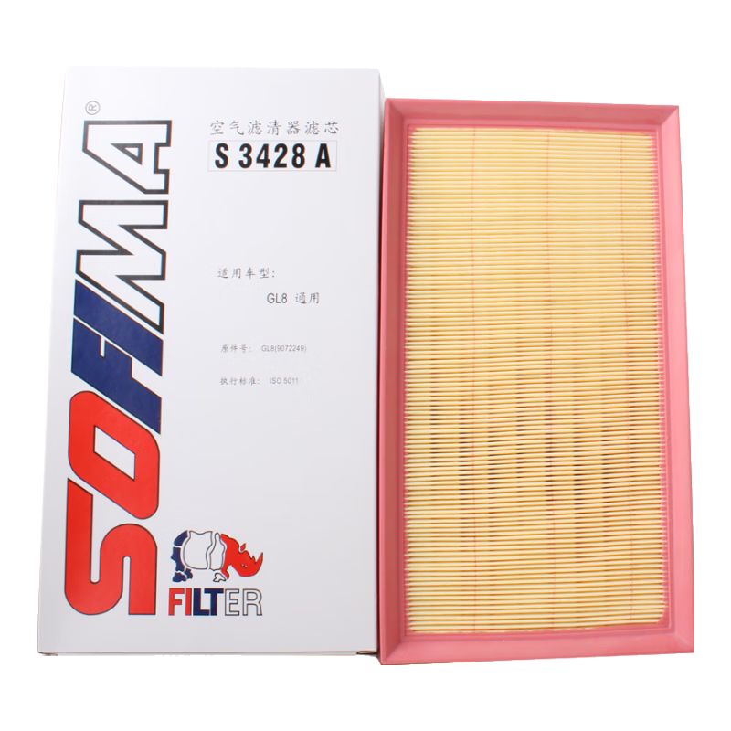 索菲瑪空氣濾芯空氣濾清器S3428A適用于別克GL8豪華商務(wù)車(chē)(陸尊)