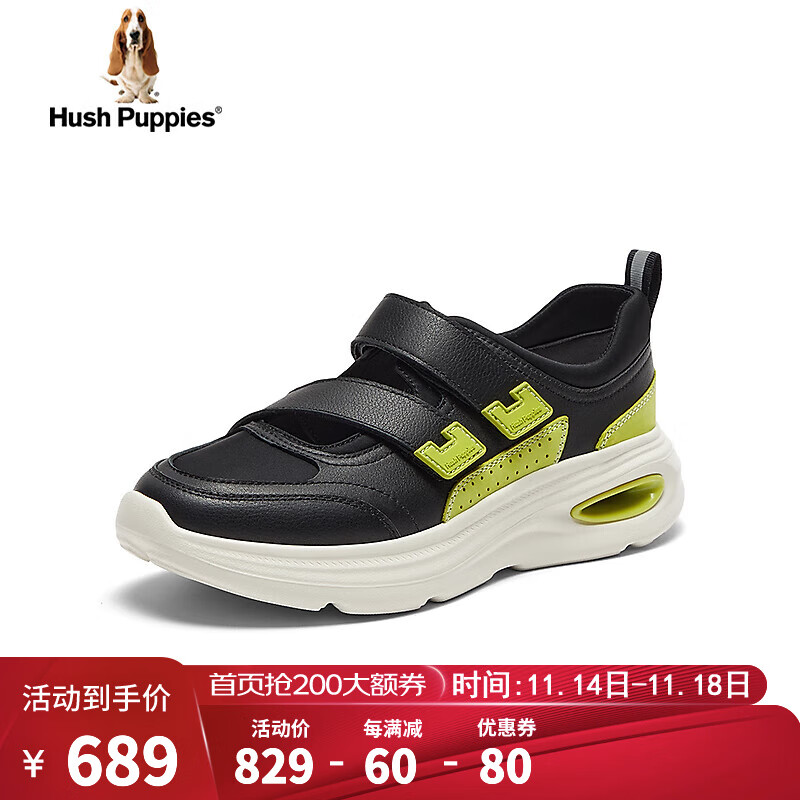 Ͼ��ʿ��Hush Puppies����ЬŮʿ�˶����װٴ���������ЬA2T04AQ4 ��ɫ 39