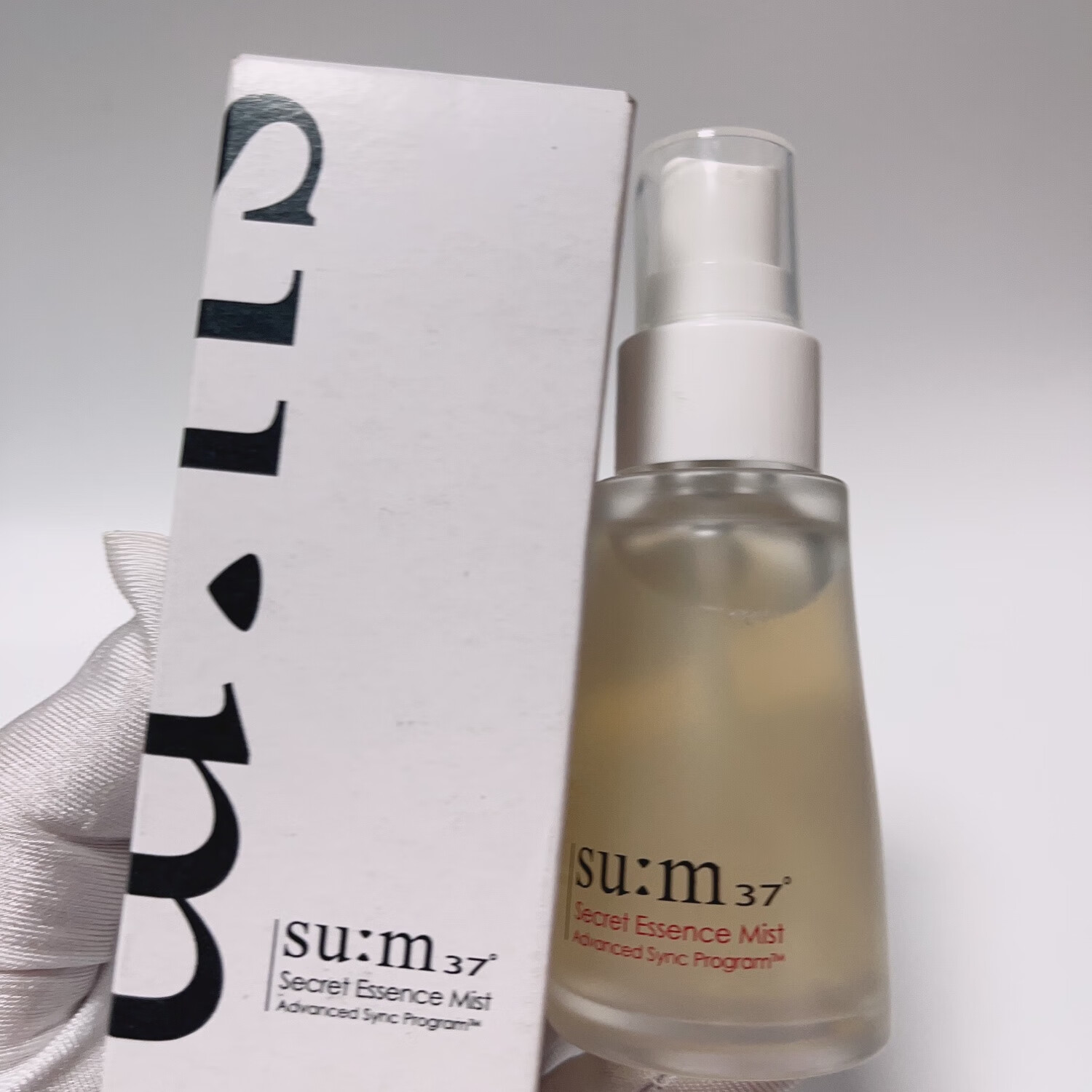 苏秘37°韩国直邮sum37°呼吸苏秘魔法喷雾中样30ml中样