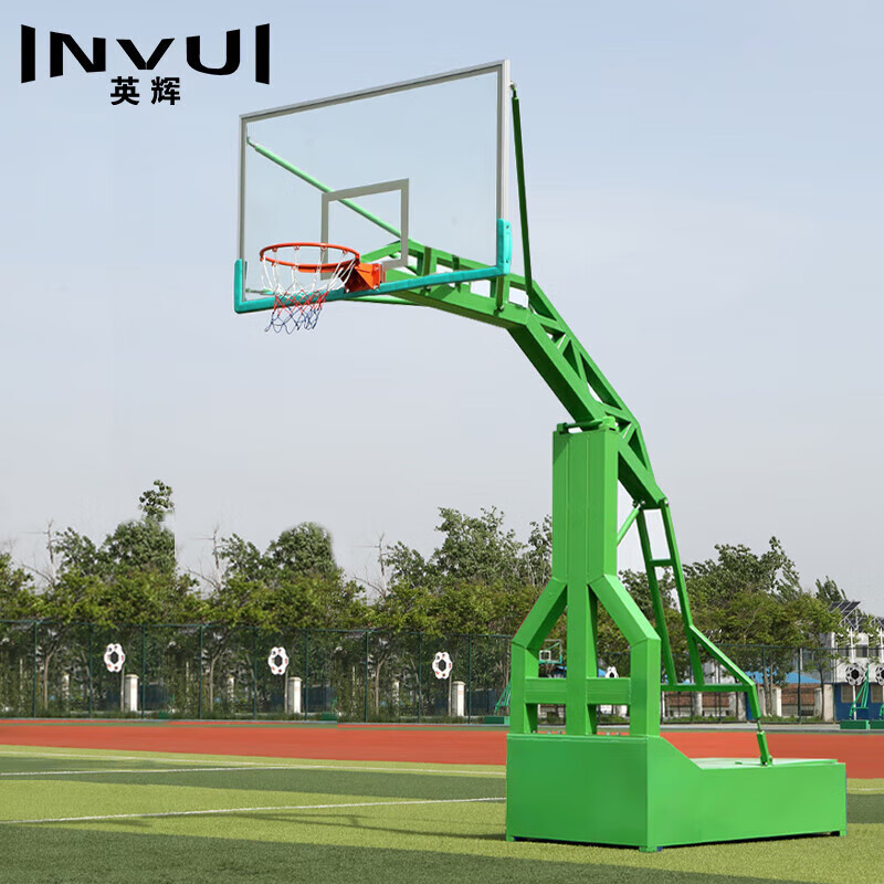 英辉（INVUI）篮球架户外标准篮球架子成人室外投篮架子加厚 大平箱 BM10G