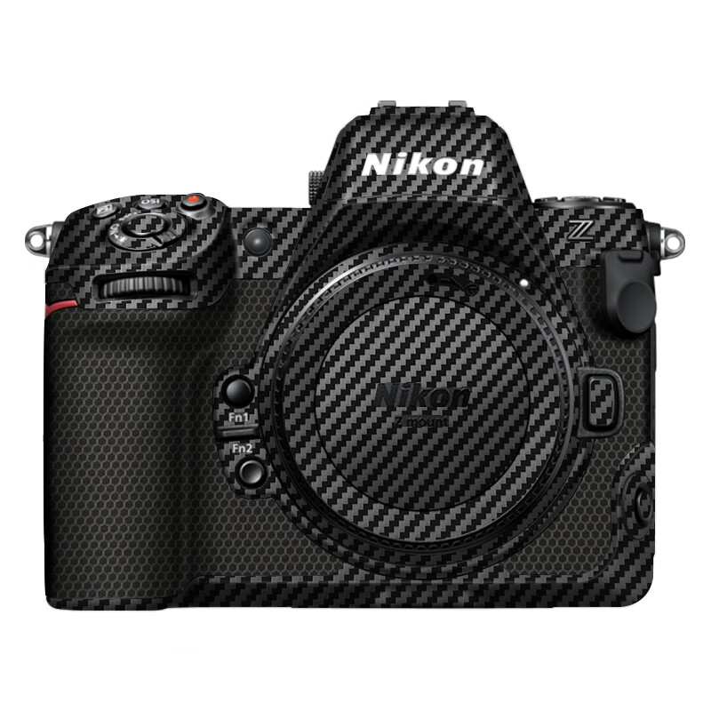 埠帝美本堂 适用于尼康Z8相机保护贴膜nikon z8贴纸迷彩碳纤维磨砂3M 碳纤维黑