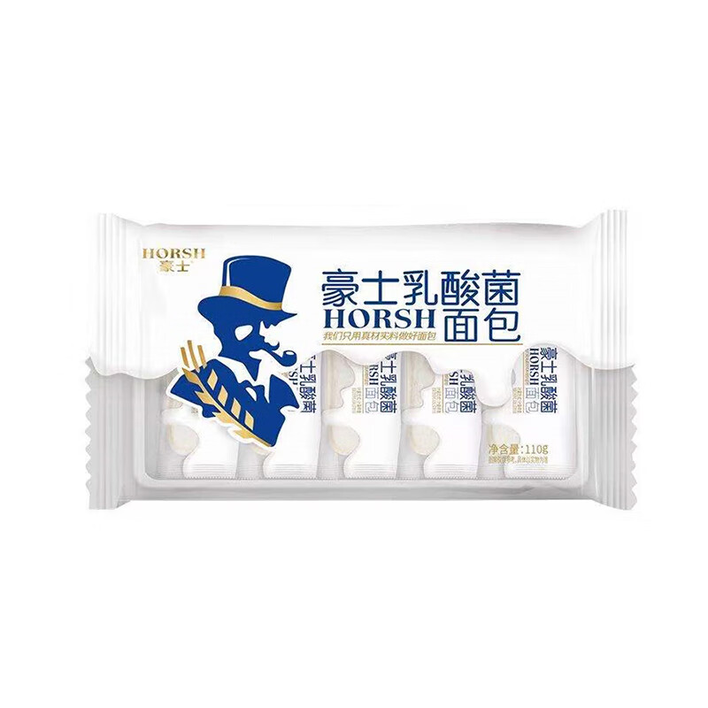 豪士乳酸菌小口袋面包110g*2 110g 乳酸菌小口袋面包*2 220g