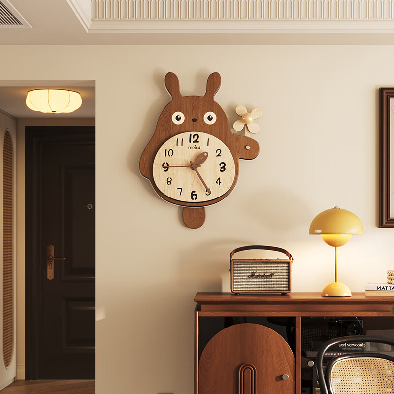 ��������è���ӿ���2024�¿��ӱ���ͯ��ǽ��װ�θ��Ŵ���ʵľʱ�ӹ�ǽ�� �������塿��èA�32x42cm