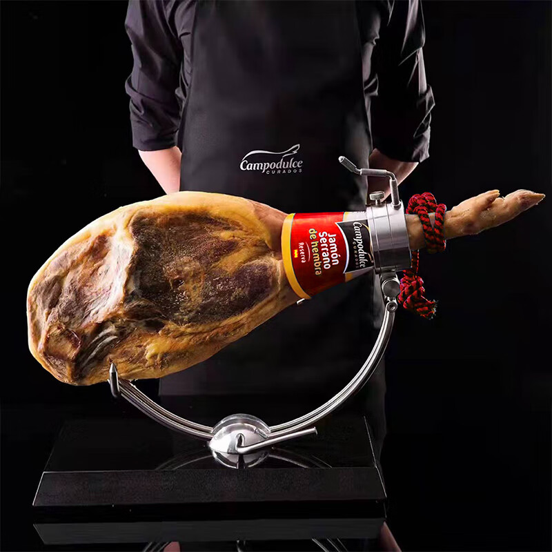 条伊比利亚黑蹄猪塞拉诺珍藏级整只火腿 塞拉诺珍藏等级7-8kg包含刀架