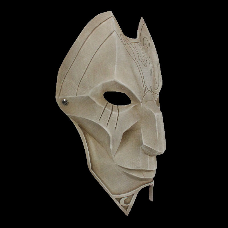 英雄联盟戏命师烬面具万圣节游戏直播lol英雄联盟手游装扮道具 戏命师