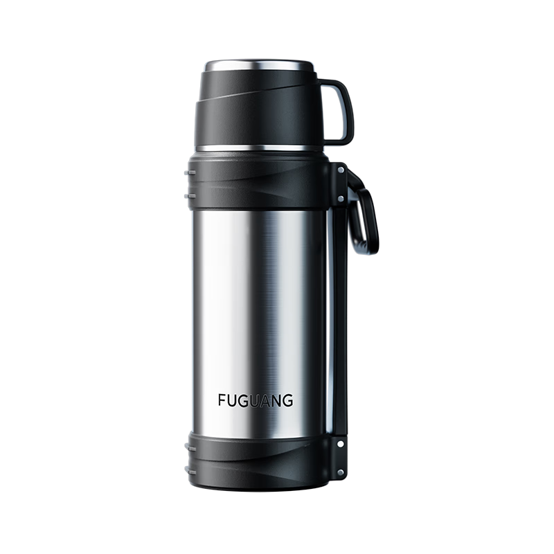 富光保温壶304不锈钢大容量保温暖水瓶车载真空户外旅行壶便携2000ML