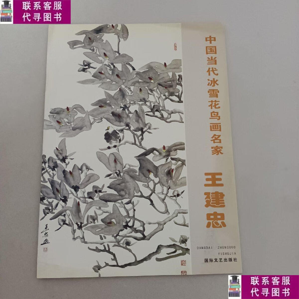【二手9成新】中国当代冰雪花鸟画名家 王建忠(作者)一版