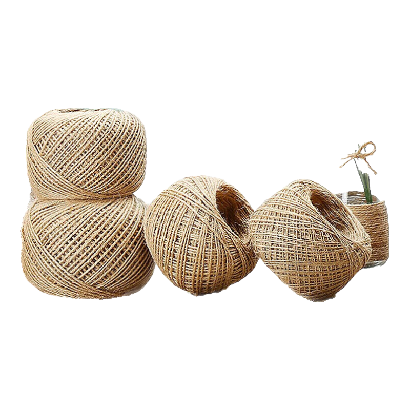 萌優(yōu)優(yōu) 園藝捆扎繩 復古麻繩裝飾diy手工材料編織繩 原色2mm*25m/卷*6個(gè)
