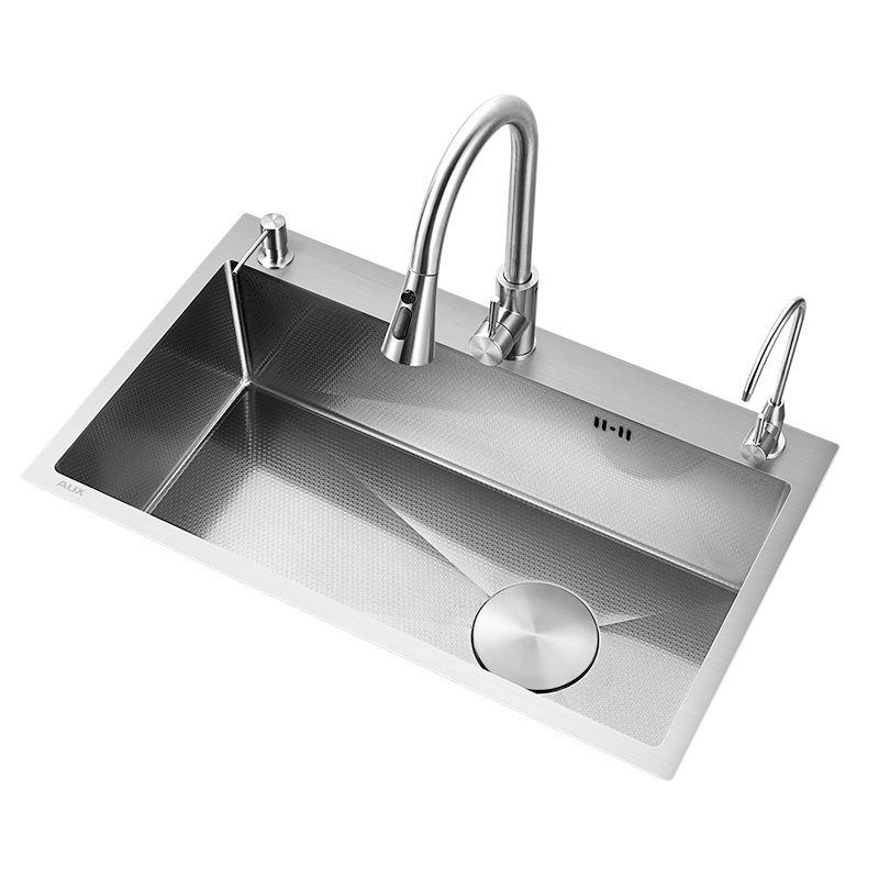 ���ڲ������¿�˹304�����ˮ�۴󵥲� ����ϴ����һ���� ˮ��ϴ���ϴ����̨���� D������ˮ������ͷ+��ˮ���Ƽ��� 304�����-68*45CM��������ѡ��