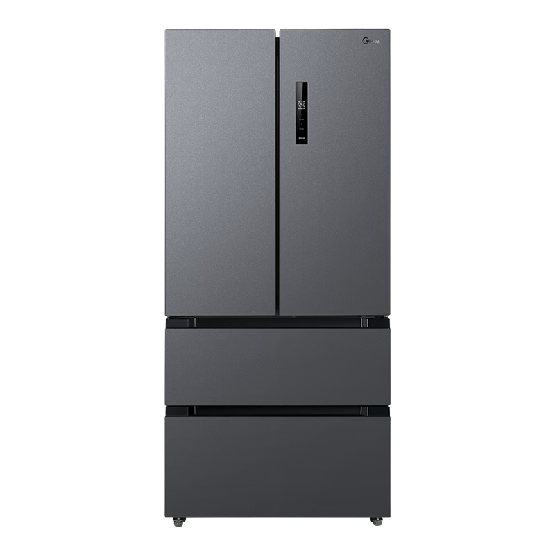 PLUS会员：Midea 美的 532升 法式多门电冰箱 双系统双循环 MR-532WFPZE 