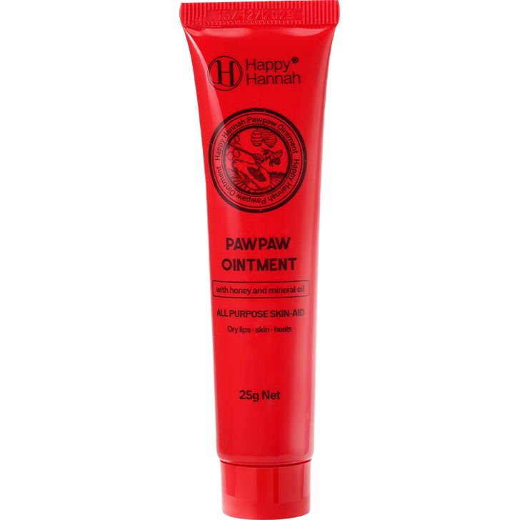 Happy Hannah【新品榜TOP3】澳洲进口木瓜膏麦卢卡蜂蜜婴儿孕妇润唇护臀红屁屁