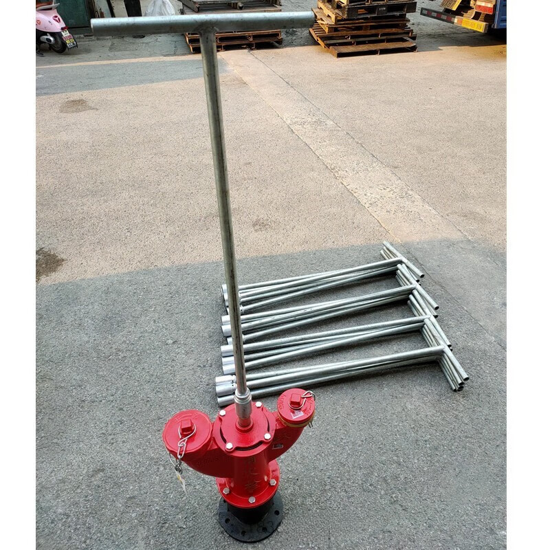 御舵定制定做免下井地下阀门扳手4角地埋闸阀开启工具t型取水扳手5角