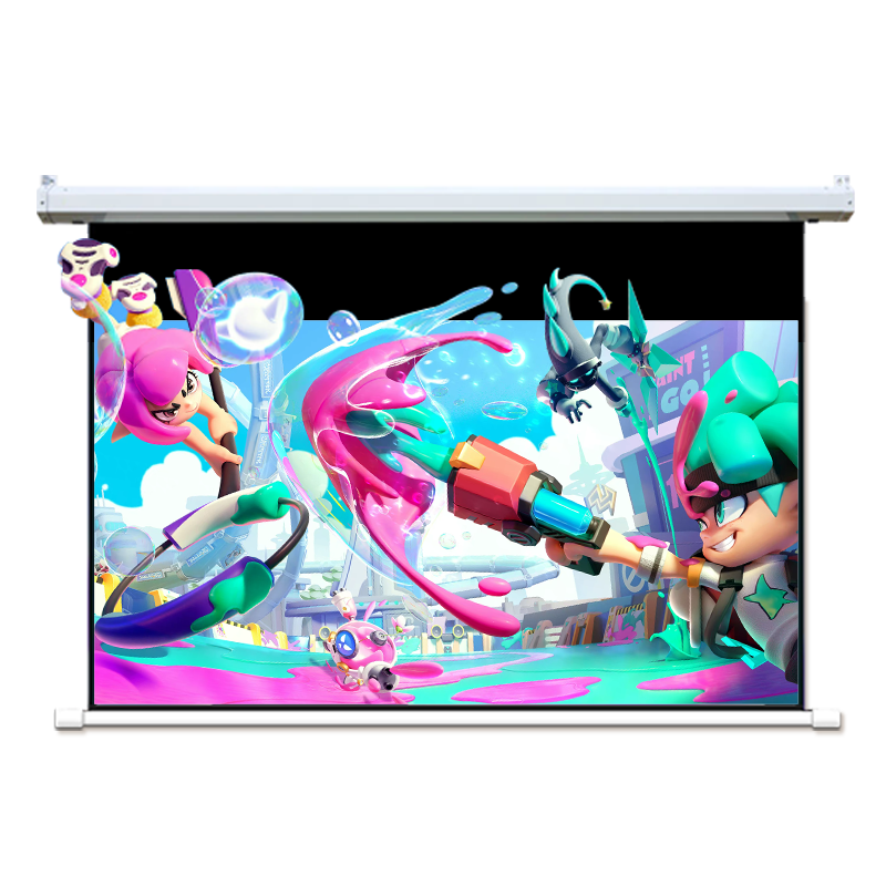 ֪ӰͶӰǼĻ84Ӣ16:9綯ĻңԶ4kͥӰԺ伫׼Сװ